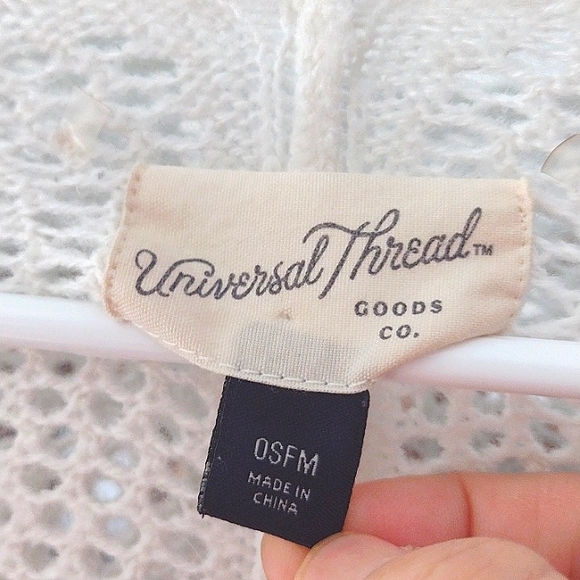 Universal Thread knit poncho open cardigan - Picture 5 of 6